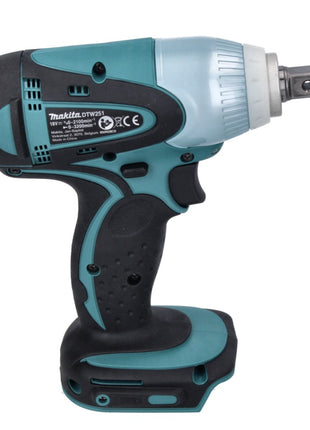 Makita DTW 251 RG cordless impact wrench 18 V 230 Nm 1/2" + 2x rechargeable battery 6.0 Ah + charger
