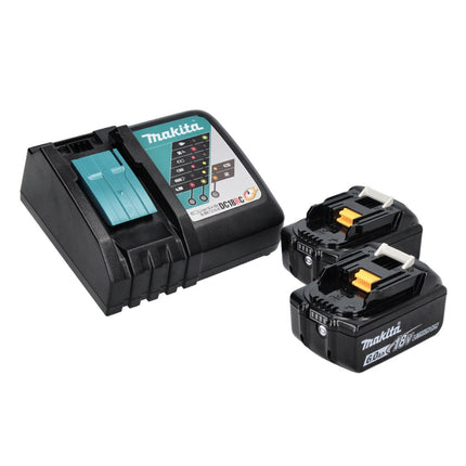 Taladro atornillador a batería Makita DHR 241 RG 18 V 2.0 J SDS plus + 2x baterías 6.0 Ah + cargador