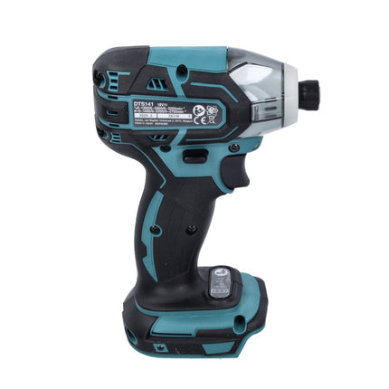 Akumulatorowa wkrętarka impulsowa Makita DTS 141 RF 18 V 40 Nm 1/4" bezszczotkowa + 2x akumulator 3,0 Ah + ładowarka