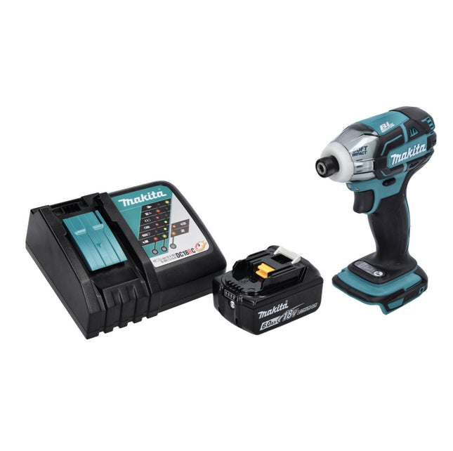 Makita DTS141RG1 Visseuse oléopneumatique sans fil 40Nm 1/4" Brushless 18V + 1x Batterie 6,0Ah + Chargeur
