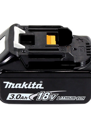 Makita DBN 500 F1J Cloueuse sans fil, 15-50 mm, 18 V + 1x Batterie 3,0 Ah + Makpac - sans chargeur