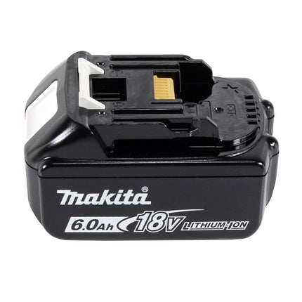 Clavadora a batería Makita DBN 500 G1, 15-50 mm, 18 V + 1x batería 6,0 Ah - sin cargador