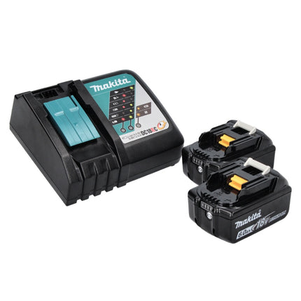 Akumulatorowa gwoździarka stojąca Makita DBN 500 RG 18 V 15-50 mm + 2x akumulator 6,0 Ah + ładowarka