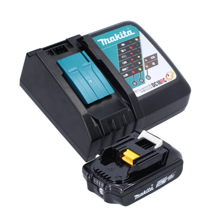 Makita DHP 487 RA1 akumulatorowa wiertarko-wkrętarka udarowa 18 V 40 Nm bezszczotkowa + 1x akumulator 2,0 Ah + ładowarka