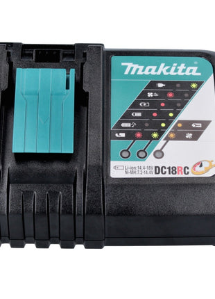 Kit di alimentazione Makita 18 V con 1x batteria BL 1820 B 2,0 Ah ( 197254-9 ) + caricabatterie DC 18 RC ( 195584-2 )