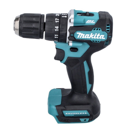 Makita DHP 487 RAJ cordless impact drill 18 V 40 Nm brushless + 2x rechargeable battery 2.0 Ah + charger + Makpac
