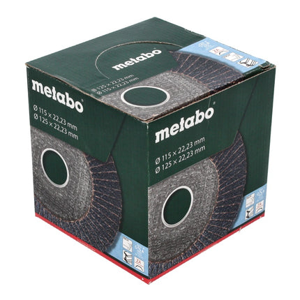 Disco de lijado de láminas Metabo, disco dentado P 80 125 mm 22,23 mm (10 x 623149000) para amoladoras angulares
