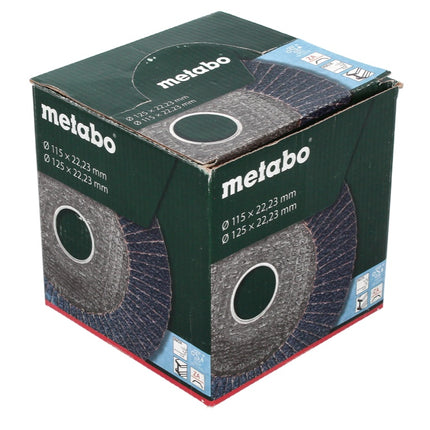 Disco de lijado de láminas Metabo, disco dentado P120 125 mm 22,23 mm (20 x 623154000) para amoladoras angulares