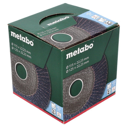 Disco de lijado de láminas Metabo, disco dentado P 40 125 mm 22,23 mm (20 x 623147000) para amoladoras angulares