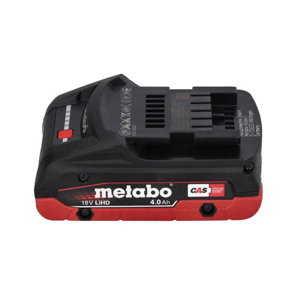 Set básico Metabo 18 V LiHD + 4x baterías 5,5 Ah + 2x cargador ASC 55 + metaBOX