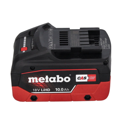 Set básico Metabo 18 V LiHD + 2x batería 10,0 Ah + cargador ASC 55 + metaBOX
