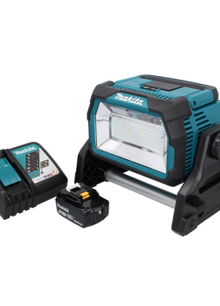Makita DML 809 RF1 Projecteur de chantier LED sans fil 18 V 10000 lm + 1x batterie 3,0 Ah + chargeur
