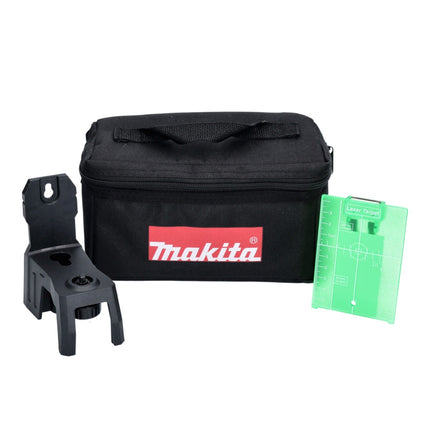Makita SK 106 GDZ batería láser de líneas cruzadas láser de punto cruzado verde 12 V Solo - sin batería, sin cargador