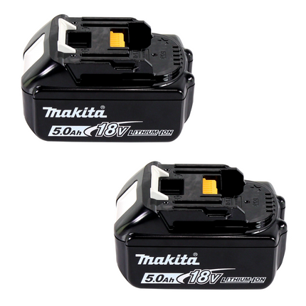 Makita Power Source Kit 18 V mit 2x BL 1850 B Akku 5,0 Ah ( 2x 197280-8 ) + DC 18 RE Multi Schnell Ladegerät ( 198720-9 )