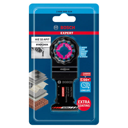 Bosch EXPERT MultiMax AIZ 32 APIT Tauchsägeblatt Starlock 32 x 40 mm 25 Stk. ( 2608900027 ) Carbide Multi Material - Nachfolger von 2608664217