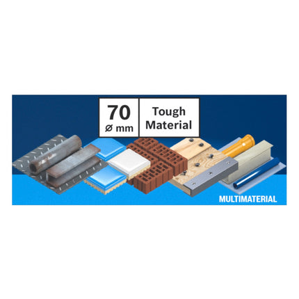 Bosch EXPERT Tough Material Lochsäge 70 x 60 mm Carbide ( 2608900434 ) Universal - Nachfolger von 2608594177