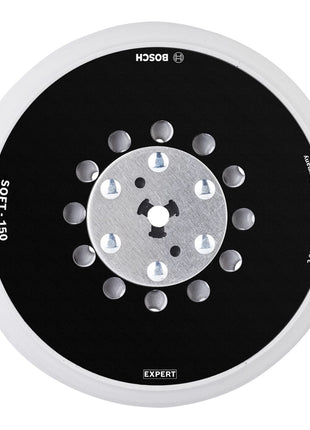 Placa de soporte universal Bosch EXPERT Multihole 150 mm blanda (2608900006) sucesora de 2608601336