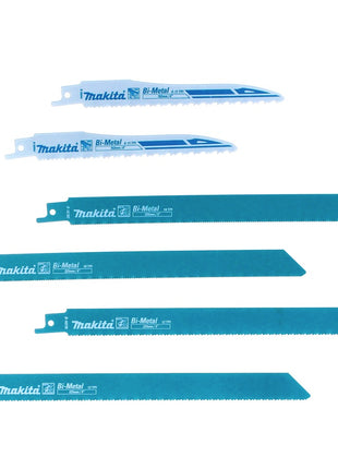 Makita Reciprosägeblatt Sortiment A + B 152 mm 203 mm 228 mm 12 tlg. für Holz und Metall - Toolbrothers