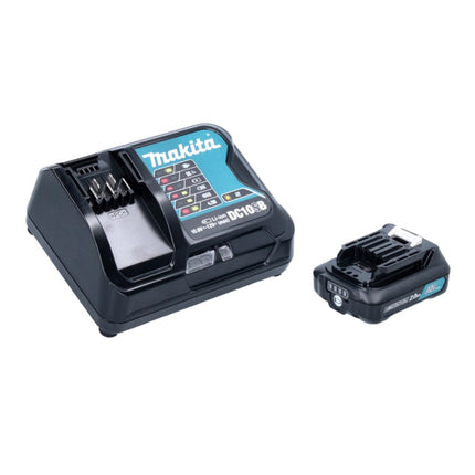 Makita HP 333 DSAP taladro percutor inalámbrico 12 V 30 Nm rosa + 1x batería 2,0 Ah + cargador + estuche