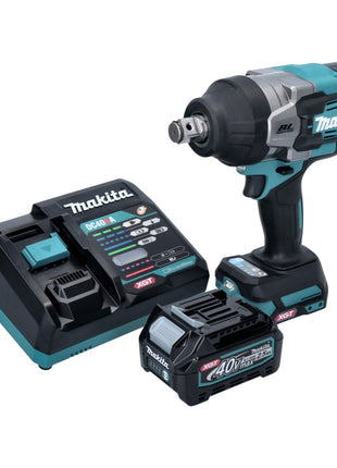 Makita TW 001 GD101 Cordless impact wrench 40 V max. 1800 Nm Brushless XGT + 1x rechargeable battery 2.5 Ah + charger