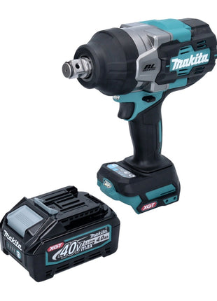 Makita TW 001 GM1 Cordless impact wrench 40 V max. 1800 Nm Brushless XGT + 1x rechargeable battery 4.0 Ah - without charger