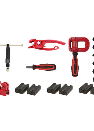 KS Tools Flarefix 1 Set di svasatori universali 16 pz. ( 122.1290 ) - per tubi freno e idraulici