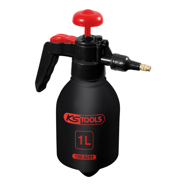 KS Tools Atomizador a presión universal 1l PE (150.8251) para lavado y limpieza