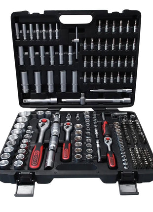 KS TOOLS 1/4"+3/8"+1/2" Steckschlüssel-Satz, 195-tlg ( 917.0795 ) - Toolbrothers