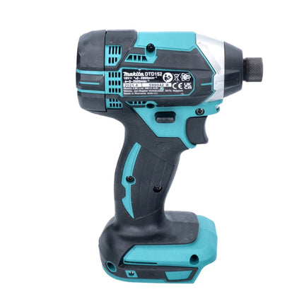 Makita DTD 152 SY cordless impact wrench 18 V 165 Nm + 2x rechargeable battery 1.3 Ah + charger