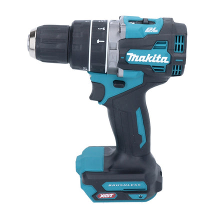 Makita HP 002 GM201 taladro percutor inalámbrico 40 V 64 Nm sin escobillas + 2x baterías 4,0 Ah + cargador + Makpac