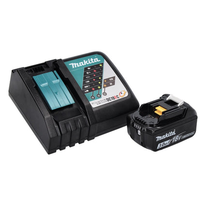 Taladro percutor inalámbrico Makita DHP 486 RF1 18 V 130 Nm sin escobillas + 1x batería 3,0 Ah + cargador
