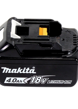 Makita DHP 486 M1J Perceuse-visseuse à percussion sans fil 18 V 130 Nm Brushless + 1x batterie 4,0 Ah + Makpac - sans chargeur