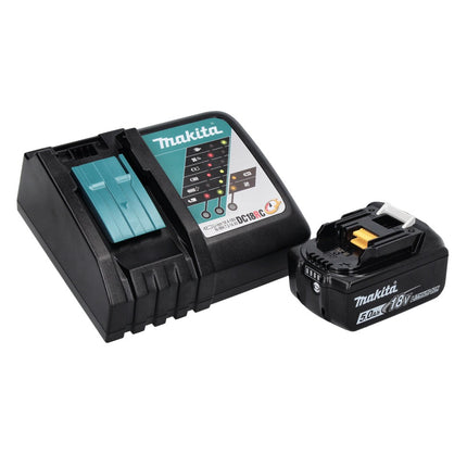 Makita DHP 486 RT1J cordless impact drill 18 V 130 Nm brushless + 1x rechargeable battery 5.0 Ah + charger + Makpac