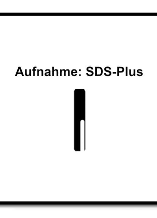 Alpen Profi Multicut SPM Set Punte multifunzione in metallo duro 5 - 10 mm, SDS plus, certificate PGM - 5 pz.