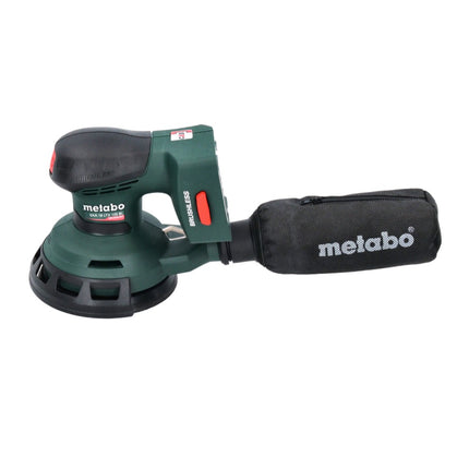 Metabo SXA 18 LTX 125 BL Ponceuse excentrique sans fil 18 V 125 mm Brushless + 2x batterie 5,5 Ah + chargeur + metaBOX