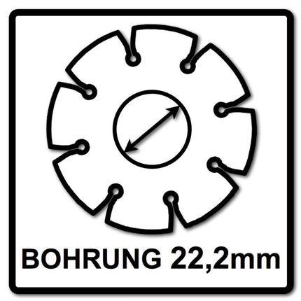 Makita Diamak 230 x 22,32 mm Disque à tronçonner diamant  - 1 pièce (D-61145)