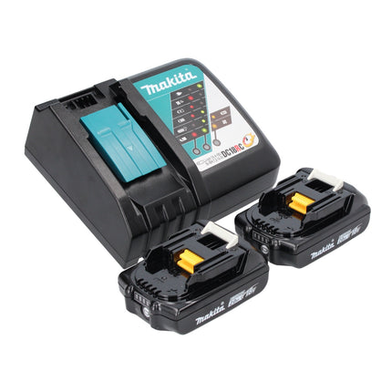 Makita DCL 184 RA Aspirateur sans fil 18 V - 54 mbar - 0,5 l + 2x Batteries 2,0 Ah + Chargeur