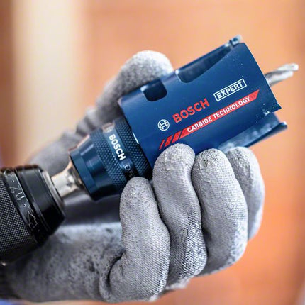 Bosch EXPERT Power Change Plus Hex 11 Adaptador 7,15 x 105 mm broca HSS-G ( 2608900527 ) metal duro multimaterial - sucesor de 2608594258