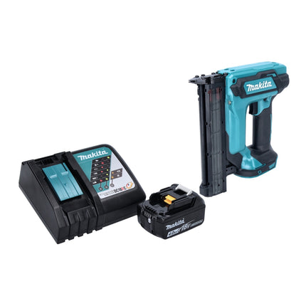 Makita DFN 350 RM1 chiodatrice verticale a batteria 18 V 15 - 35 mm + 1x batteria ricaricabile 4,0 Ah + caricabatterie