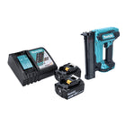 Clavadora vertical sin cable Makita DFN 350 RM 18 V 15 - 35 mm + 2x batería recargable 4,0 Ah + cargador