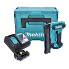 Makita DFN 350 RA1J clavadora vertical sin cable 18 V 15 - 35 mm + 1x batería recargable 2,0 Ah + cargador + Makpac
