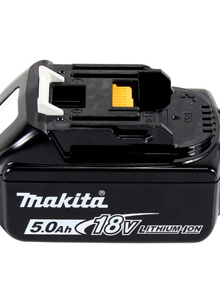 Makita DFN 350 T1J Akku Stauchkopfnagler 18 V 15 - 35 mm + 1x Akku 5,0 Ah + Makpac - ohne Ladegerät