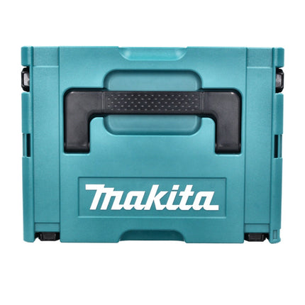 Amoladora angular a batería Makita DGA 515 RGJ 18 V 125 mm sin escobillas + 2x baterías 6,0 Ah + cargador + Makpac