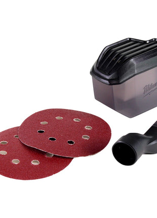 Milwaukee M18 BOS125-201 FC Random Orbital Battery Sander 125mm 18V + 1x Battery 2.0Ah + Charger
