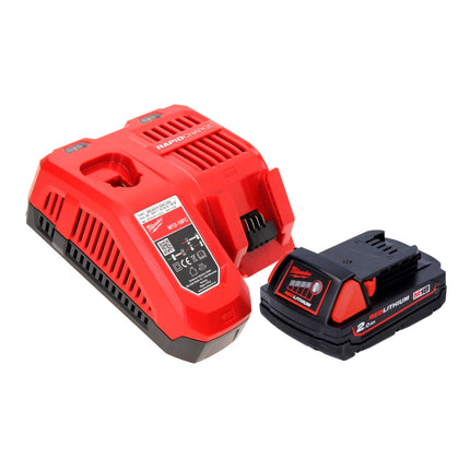Milwaukee M18 CCS55-201FC Cordless Circular Saw 165 mm 18 V + 1x Battery 2.0 Ah + Charger
