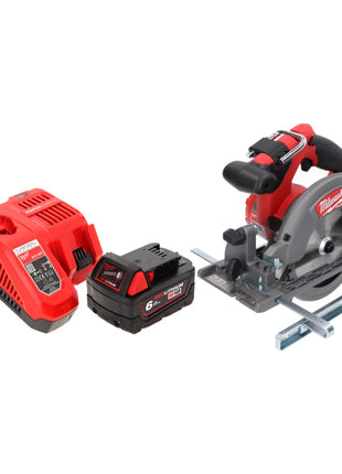 Milwaukee M18 CCS55-601FC Circular Saw 165mm 18V + 1x Battery 6.0 Ah + Charger