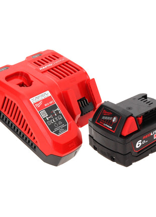Milwaukee M18 CCS55-601FC Circular Saw 165mm 18V + 1x Battery 6.0 Ah + Charger