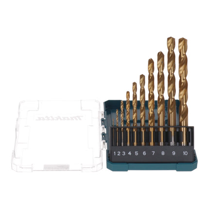 Makita Bohrer Set HSS Metallbohrer 10-teilig ( D-72849 )