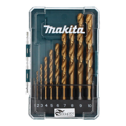 Makita Bohrer Set HSS Metallbohrer 10-teilig ( D-72849 )
