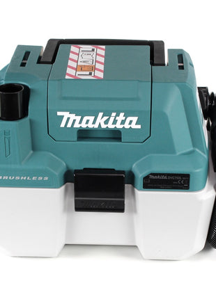 Makita DVC 750 LZX3 Aspiratore a batteria 18 V 7,5 l classe di polvere L Brushless Solo - senza batteria, senza caricabatterie